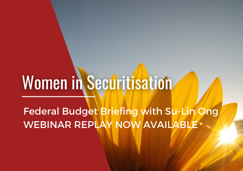 ASF Women in Securitisation: Federal Budget Briefing