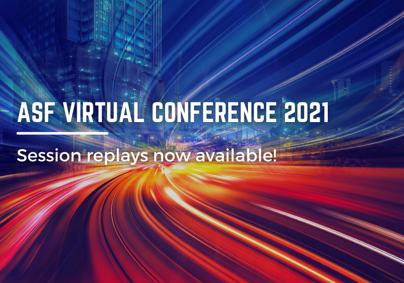 ASF Virtual Conference 2021 - Session replays now available